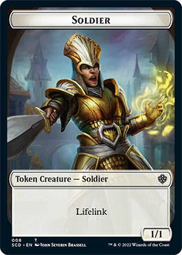 Eldrazi // Soldier Double-Sided Token [Starter Commander Decks] | Tacoma Games