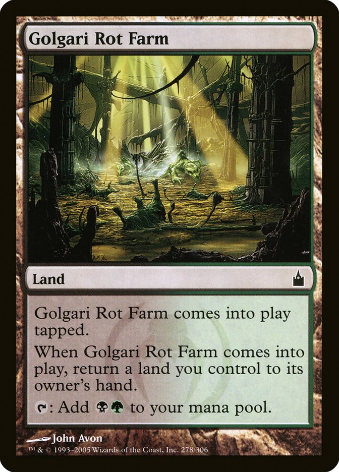 Golgari Rot Farm [Ravnica: City of Guilds] | Tacoma Games