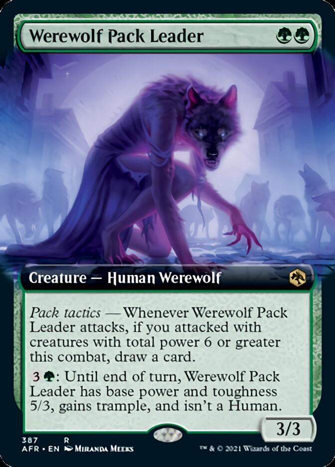 Werewolf Pack Leader (Extended) [Dungeons & Dragons: Adventures in the Forgotten Realms] | Tacoma Games