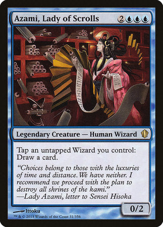 Azami, Lady of Scrolls [Commander 2013] | Tacoma Games