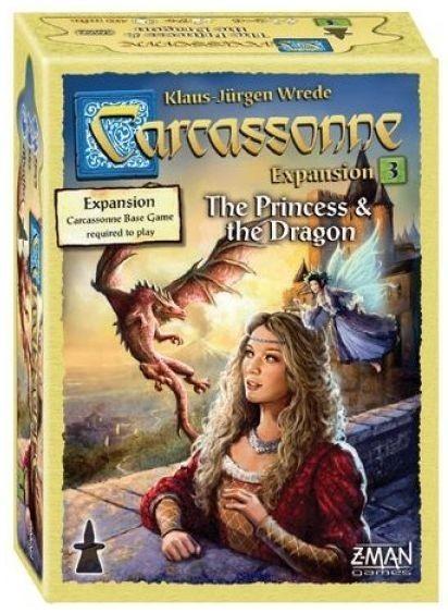 Carcassonne Expansion 3 the Princess and the Dragon | Tacoma Games