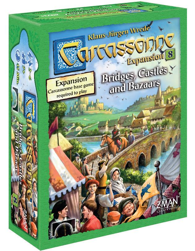 Carcassonne Expansion 8 Bridges, Castles and Bazaars | Tacoma Games