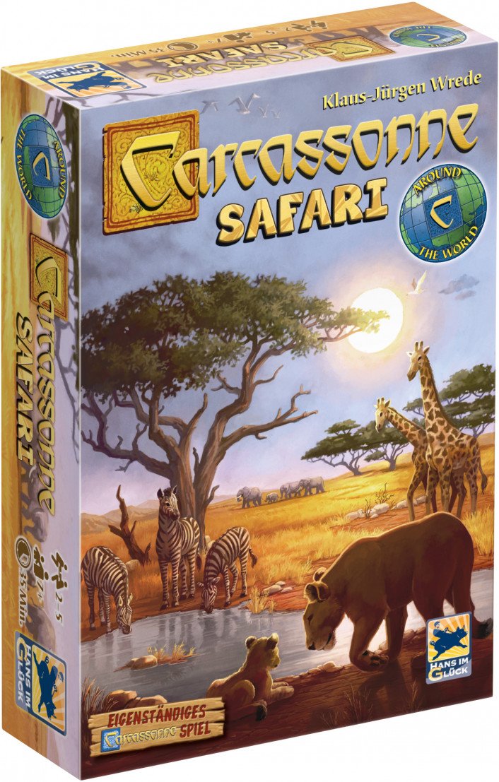 Carcassonne Safari | Tacoma Games