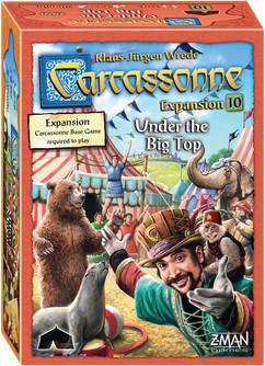 Carcassonne Expansion 10 - Under the Big Top | Tacoma Games