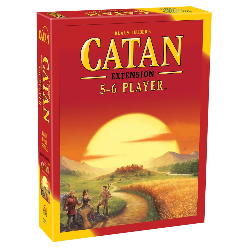 CATAN EXT: 5-6 PLAYER | Tacoma Games