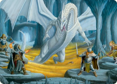 Cave of the Frost Dragon Art Card [Dungeons & Dragons: Adventures in the Forgotten Realms Art Series] | Tacoma Games