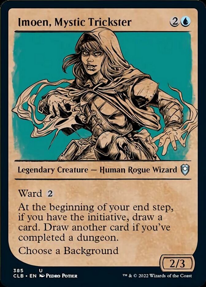 Imoen, Mystic Trickster (Showcase) [Commander Legends: Battle for Baldur's Gate] | Tacoma Games