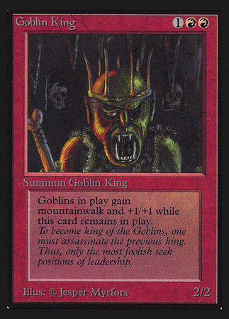 Goblin King (IE) [Intl. Collectors’ Edition] | Tacoma Games