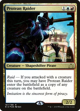 Protean Raider [Rivals of Ixalan Promos] | Tacoma Games