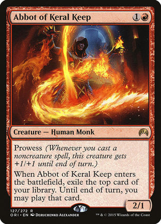 Abbot of Keral Keep [Magic Origins] | Tacoma Games
