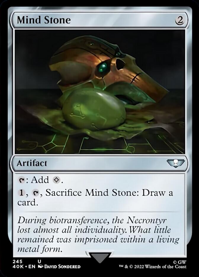Mind Stone (245) (Surge Foil) [Universes Beyond: Warhammer 40,000] | Tacoma Games