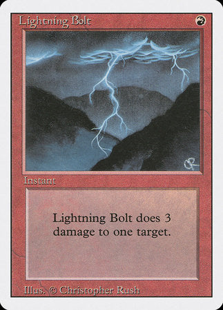 Lightning Bolt [Revised Edition] | Tacoma Games