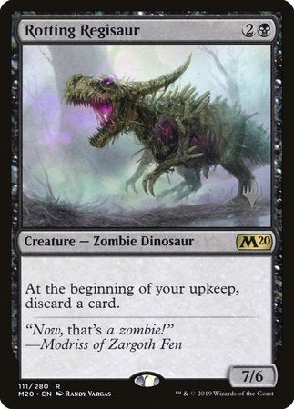 Rotting Regisaur [Core Set 2020 Promos] | Tacoma Games