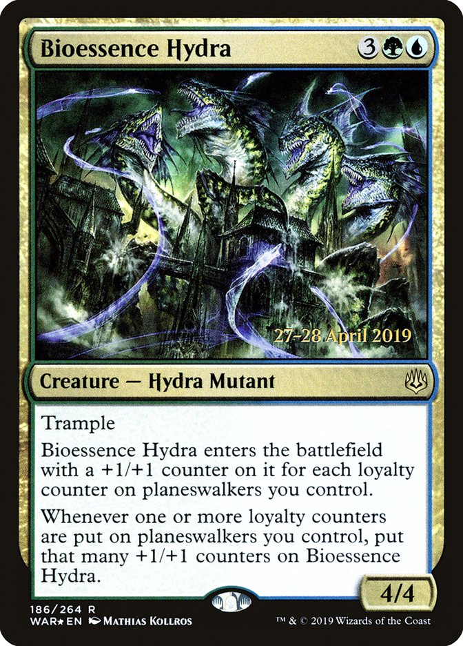 Bioessence Hydra  [War of the Spark Prerelease Promos] | Tacoma Games