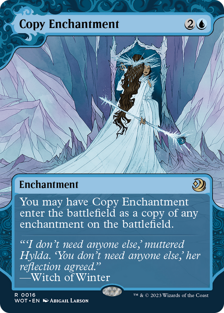 Copy Enchantment [Wilds of Eldraine: Enchanting Tales] | Tacoma Games