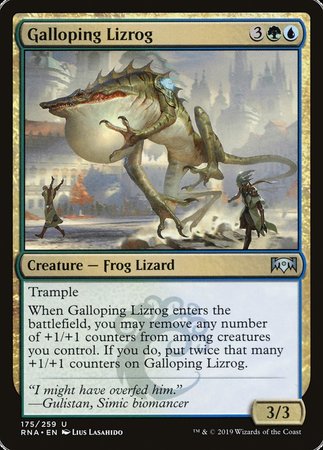 Galloping Lizrog [Ravnica Allegiance] | Tacoma Games