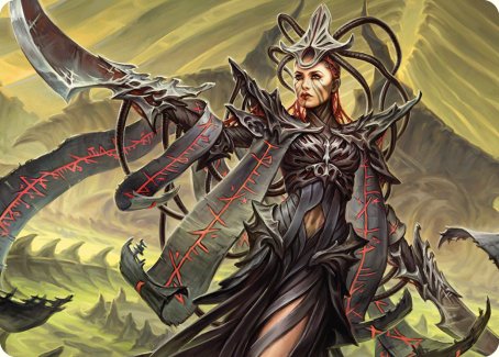 Testament Bearer Art Card [Phyrexia: All Will Be One Art Series] | Tacoma Games