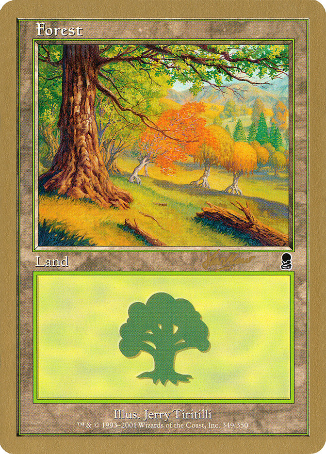 Forest (shh349) (Sim Han How) [World Championship Decks 2002] | Tacoma Games