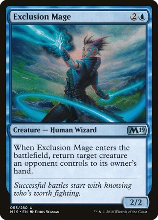 Exclusion Mage [Core Set 2019] | Tacoma Games