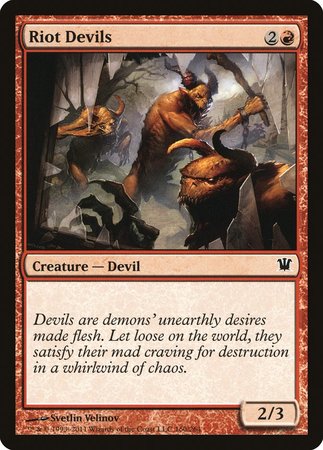 Riot Devils [Innistrad] | Tacoma Games