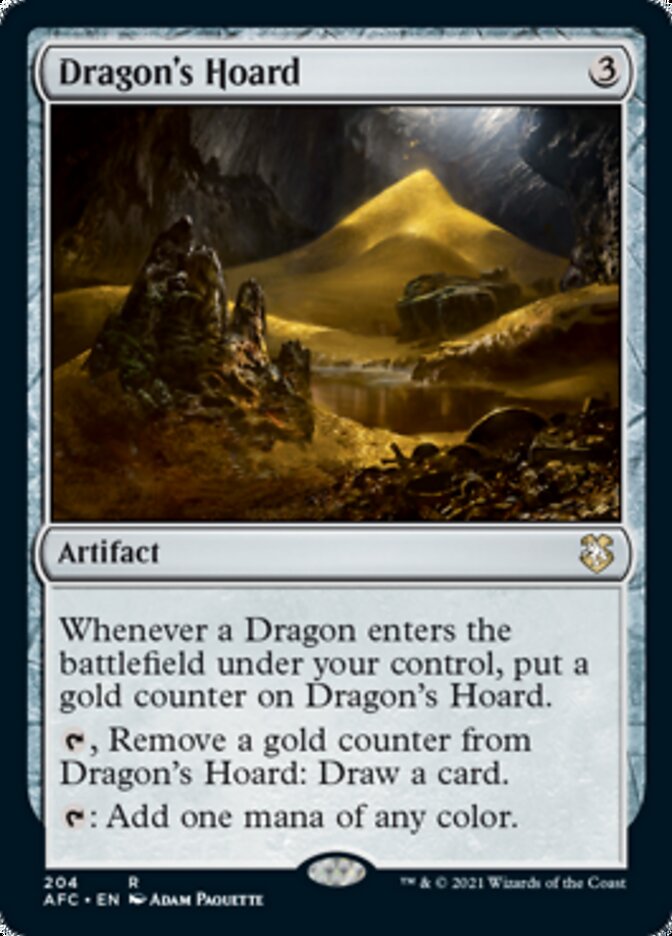 Dragon's Hoard [Dungeons & Dragons: Adventures in the Forgotten Realms Commander] | Tacoma Games
