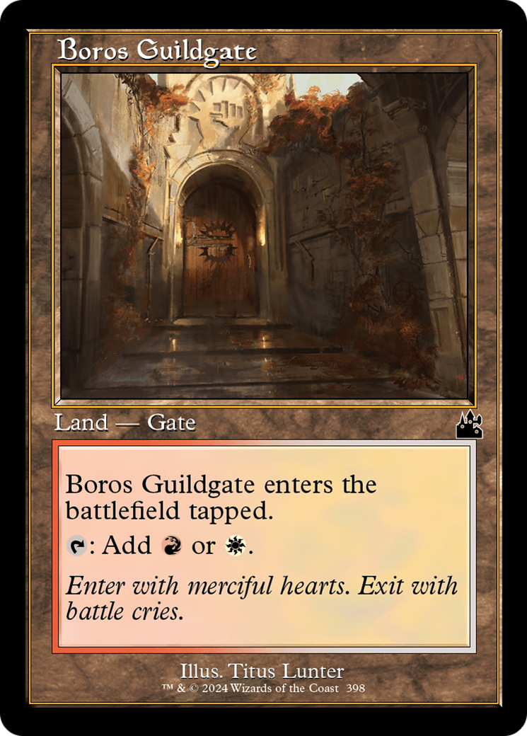 Boros Guildgate (Retro Frame) [Ravnica Remastered] | Tacoma Games