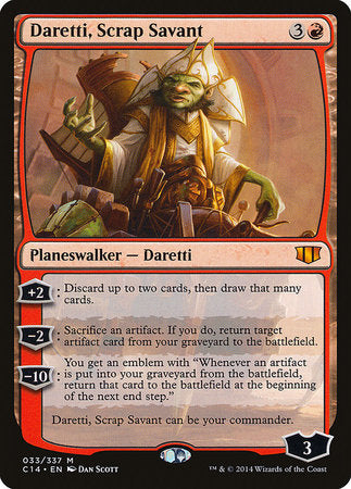 Daretti, Scrap Savant [Commander 2014] | Tacoma Games