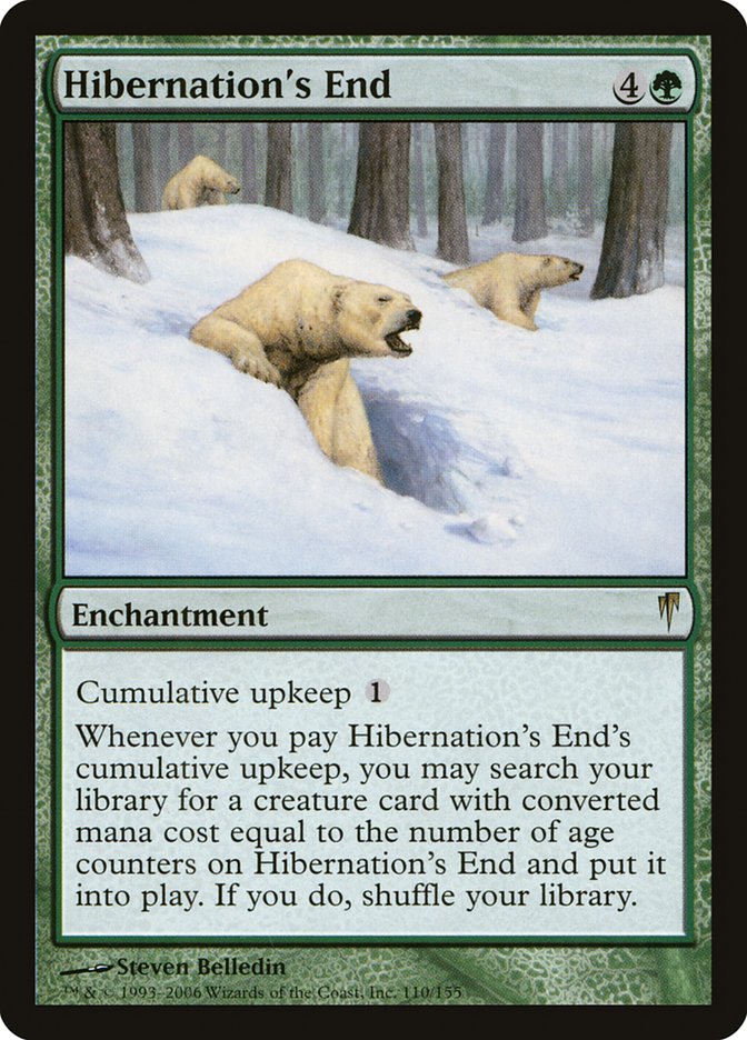 Hibernation's End [Coldsnap] | Tacoma Games