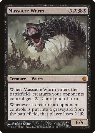 Massacre Wurm [Mirrodin Besieged] | Tacoma Games