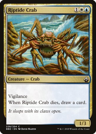 Riptide Crab [Battlebond] | Tacoma Games