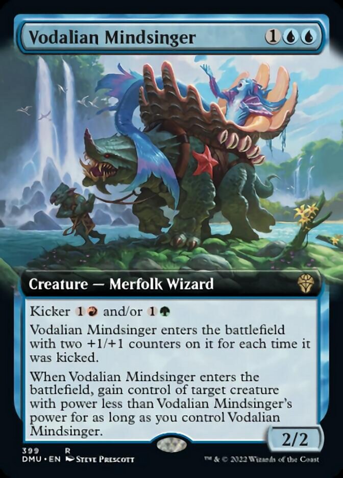 Vodalian Mindsinger (Extended Art) [Dominaria United] | Tacoma Games