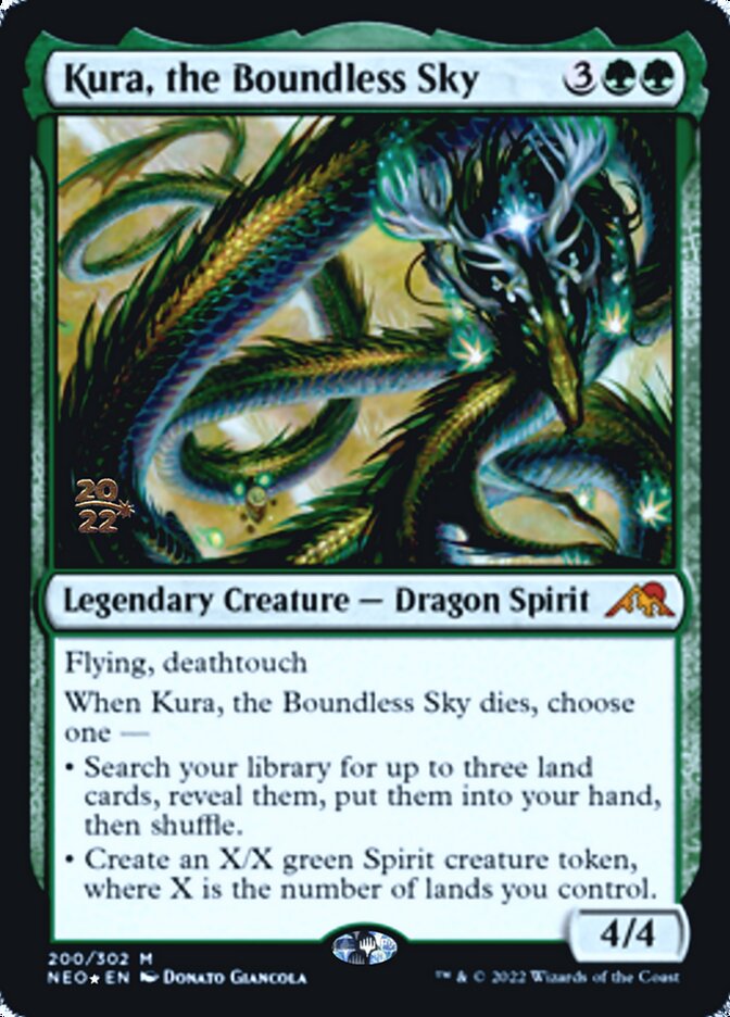 Kura, the Boundless Sky [Kamigawa: Neon Dynasty Prerelease Promos] | Tacoma Games