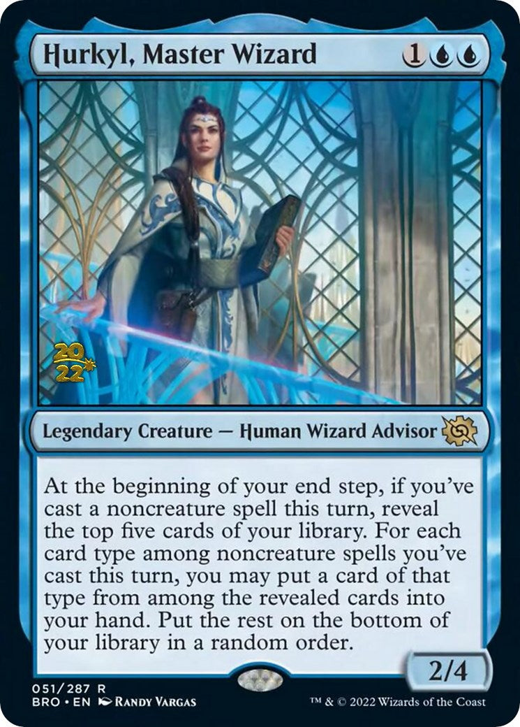 Hurkyl, Master Wizard [The Brothers' War: Prerelease Promos] | Tacoma Games