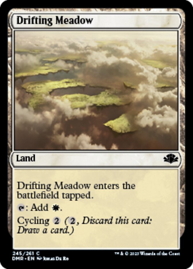 Drifting Meadow [Dominaria Remastered] | Tacoma Games