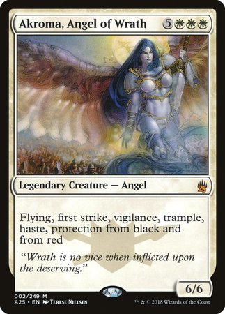 Akroma, Angel of Wrath [Masters 25] | Tacoma Games