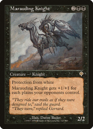 Marauding Knight [Invasion] | Tacoma Games