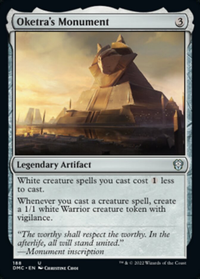 Oketra's Monument [Dominaria United Commander] | Tacoma Games