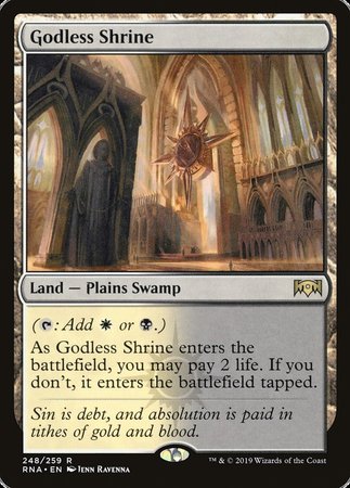 Godless Shrine [Ravnica Allegiance] | Tacoma Games