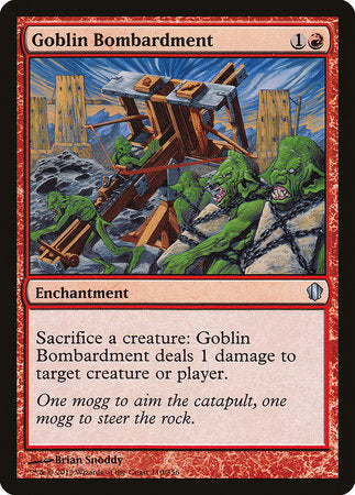 Goblin Bombardment [Commander 2013] | Tacoma Games