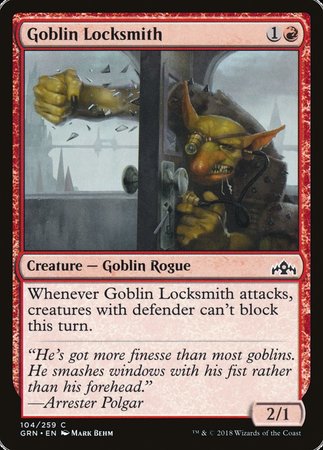 Goblin Locksmith [Guilds of Ravnica] | Tacoma Games