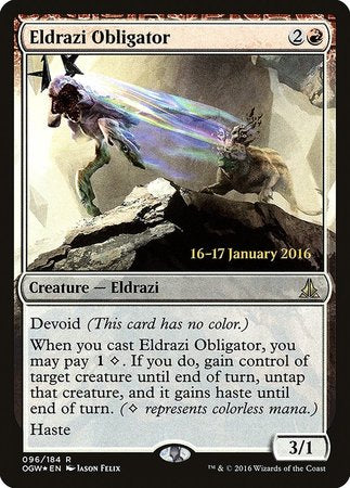 Eldrazi Obligator [Oath of the Gatewatch Promos] | Tacoma Games