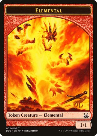 Elemental Token [Duel Decks: Mind vs. Might Tokens] | Tacoma Games