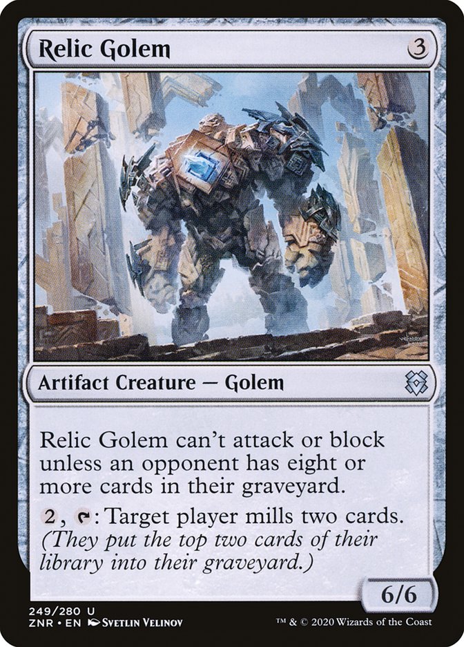 Relic Golem [Zendikar Rising] | Tacoma Games