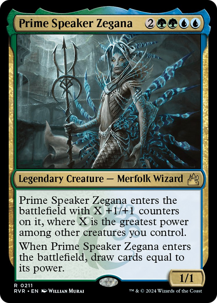 Prime Speaker Zegana [Ravnica Remastered] | Tacoma Games