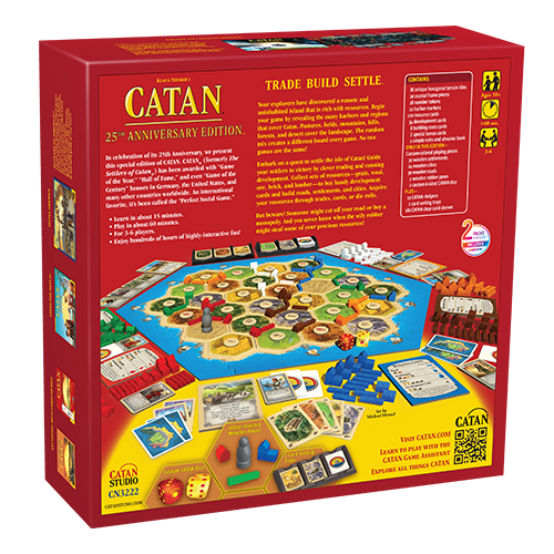 Catan - 25th Anniversary Edition | Tacoma Games