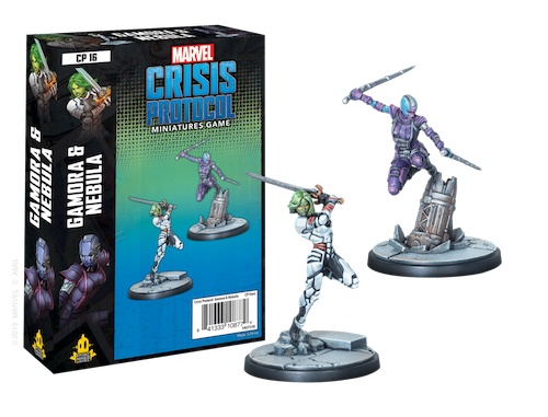 Marvel Crisis Protocol: Gamora and Nebula | Tacoma Games