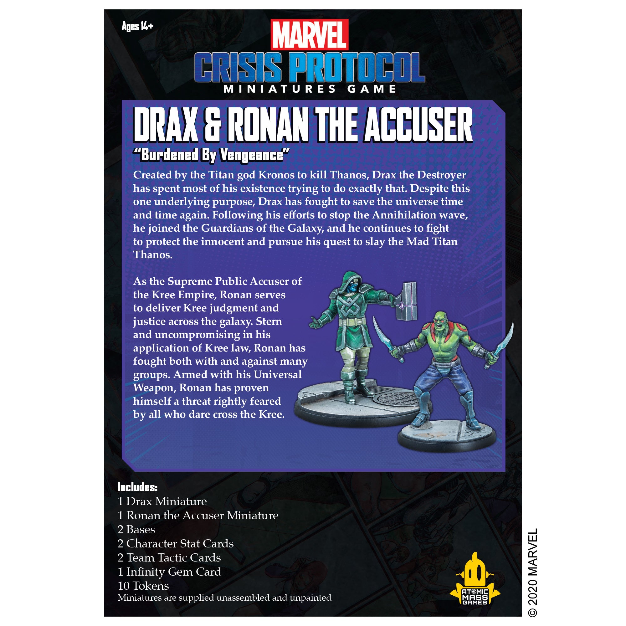 Marvel Crisis Protocol: Drax & Ronan the Accuser | Tacoma Games