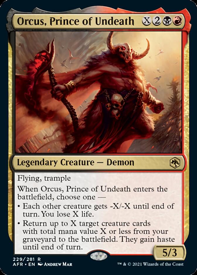 Orcus, Prince of Undeath [Dungeons & Dragons: Adventures in the Forgotten Realms] | Tacoma Games