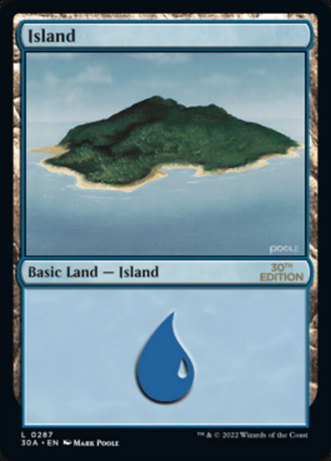 Island (287) [30th Anniversary Edition] | Tacoma Games