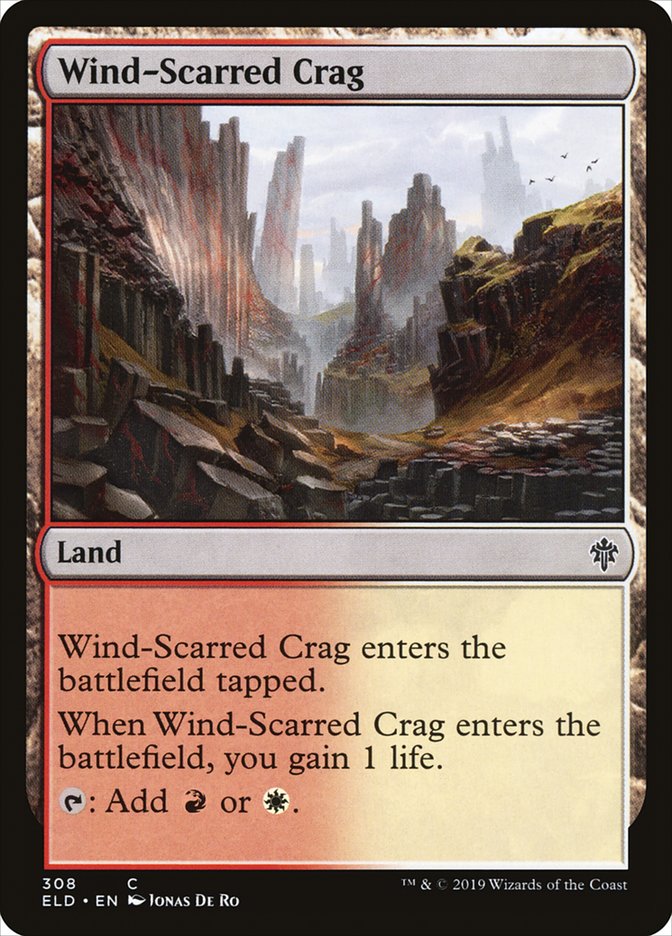 Wind-Scarred Crag [Throne of Eldraine] | Tacoma Games